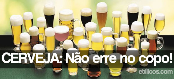 copo Você sabe qual o melhor copo pra tomar sua cerveja?